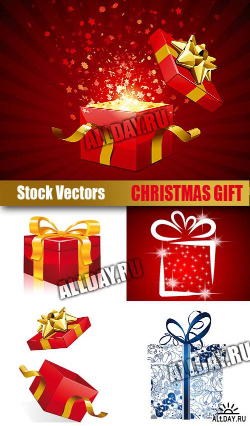 Stock Vectors - Christmas gift /  