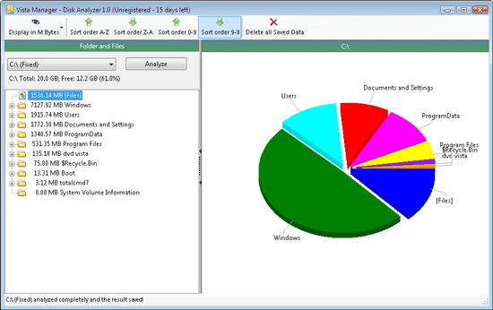 Vista Manager