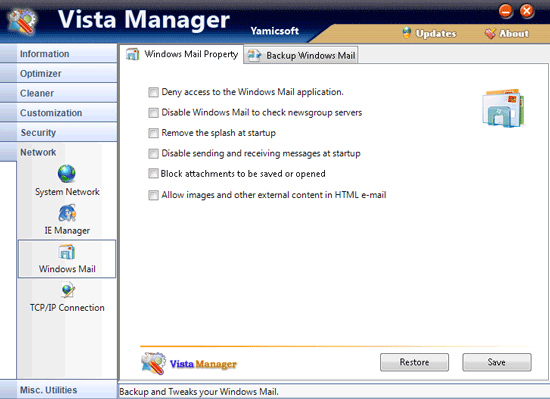 Vista Manager