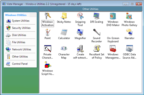 Vista Manager