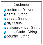 Customer class definition